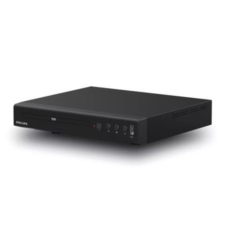Philips TAEP200/16 Reproductor DVD con Conexión USB y HDMI, Reproduce CD, DVD, DVD±R/RW, DivX, MP3, JPG, Ajuste Pantalla, Procesado 12 bits